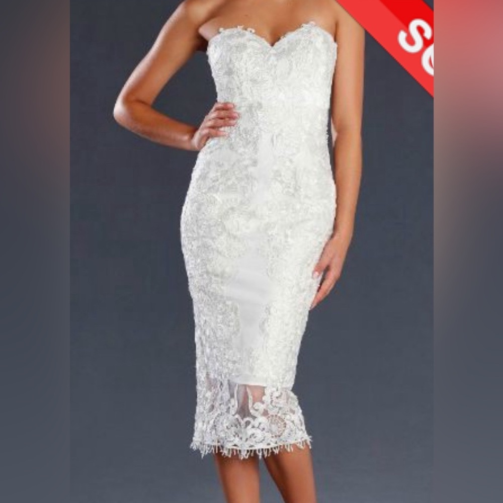 Jadore / Nicoletta Dress NWOT Size 14 AU Homecoming Rehearsal or Vegas Wedding!